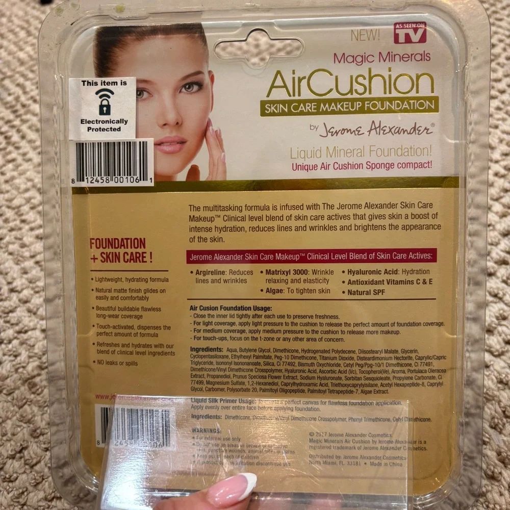 Brand new in Package‎ Jerome Alexander Air Cushion Liquid Mineral Foundation